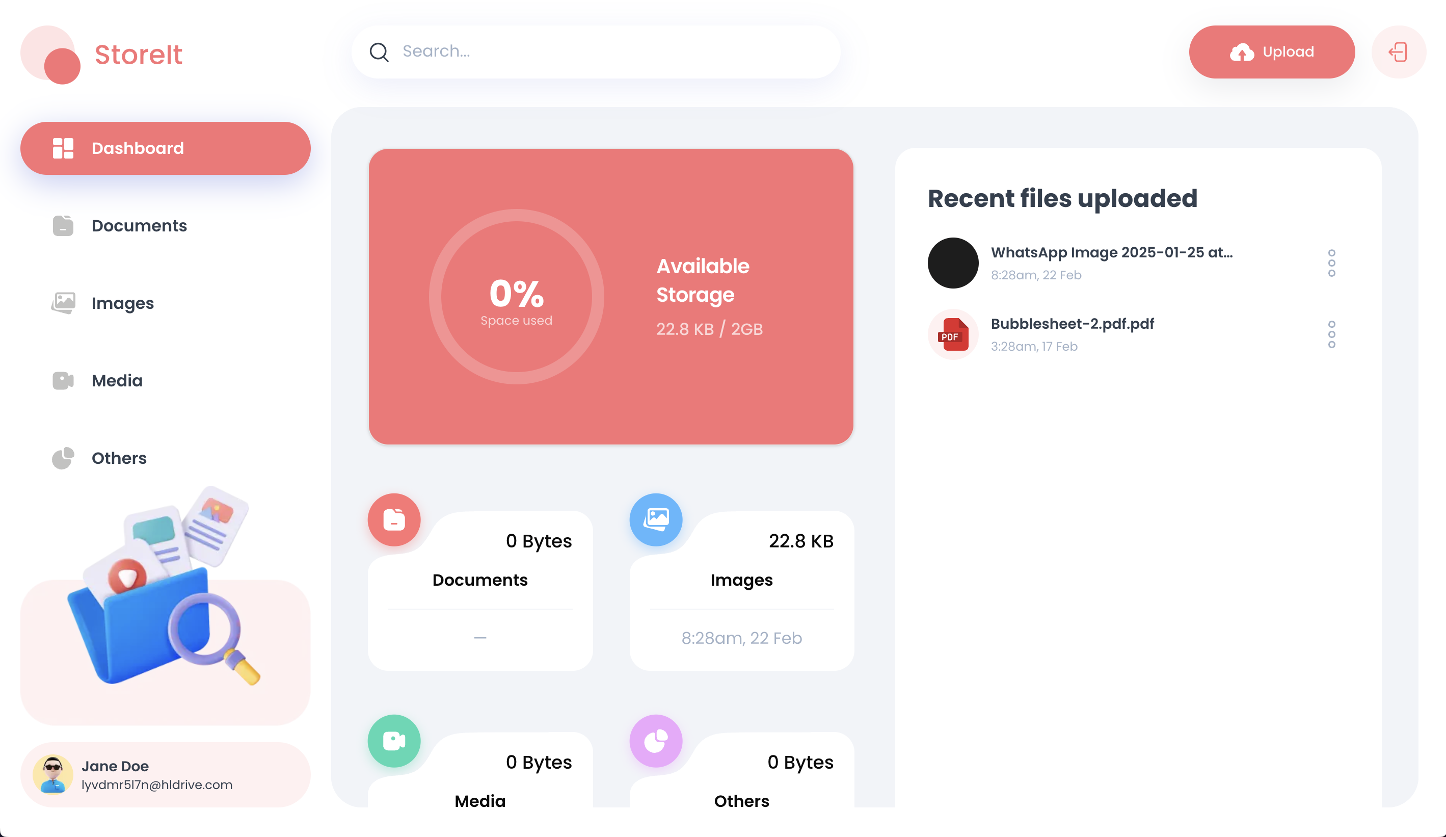 Storage and File Sharing Platform